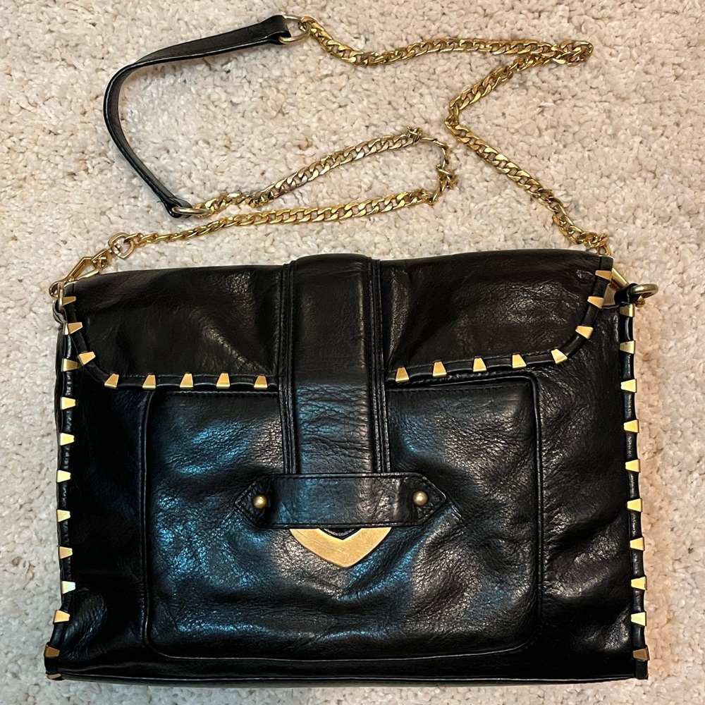 Rebecca Minkoff Black Crossbody with Studs